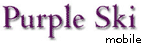 Purple Ski Mobile