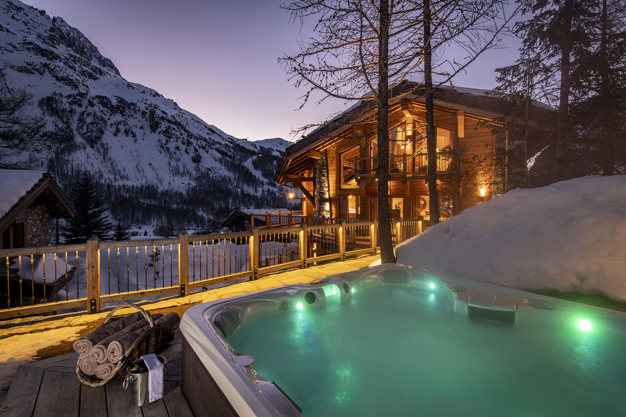 Catered Luxury Ski Chalets from Purple Ski
