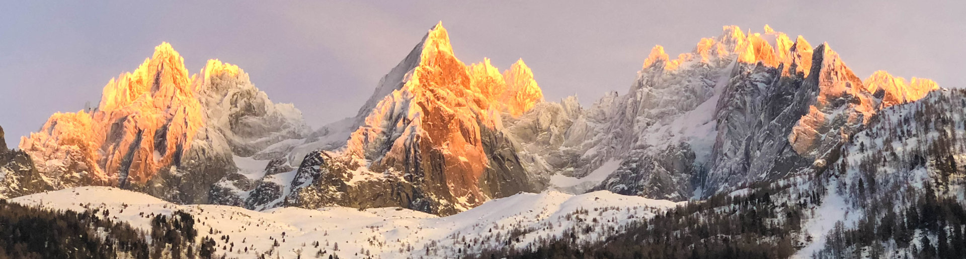 Winter sunset