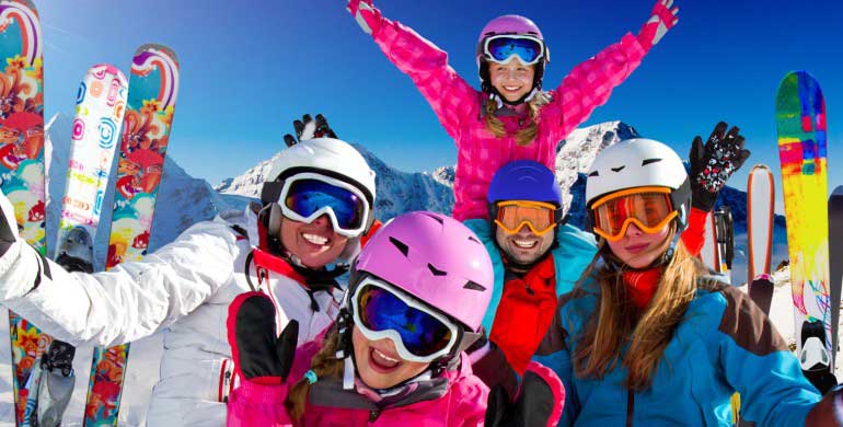 Family Skiing